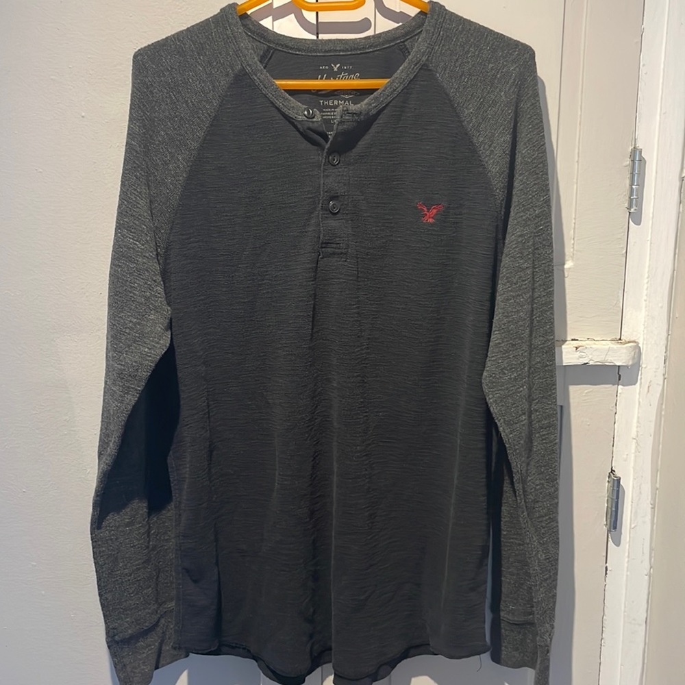 AE Heritage Thermal Classic-Fit Henley Men’s L